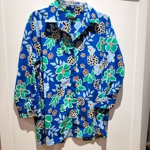 Banana Republic Split Back Blouse